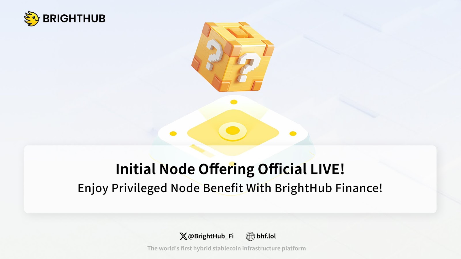 BrightHub Nodes Launched – A New Era for DeFi